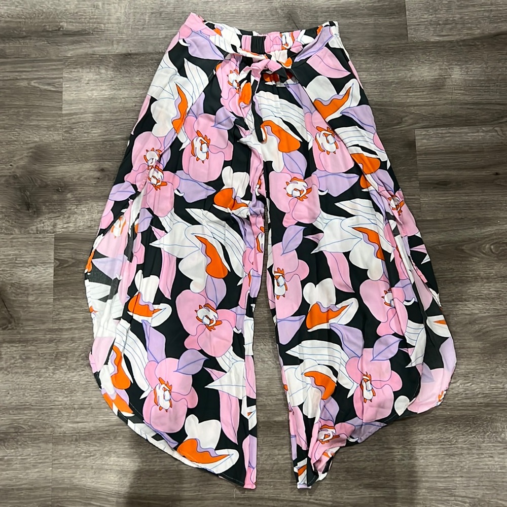 Fighting Eel Ava Sky Flowy Pants
